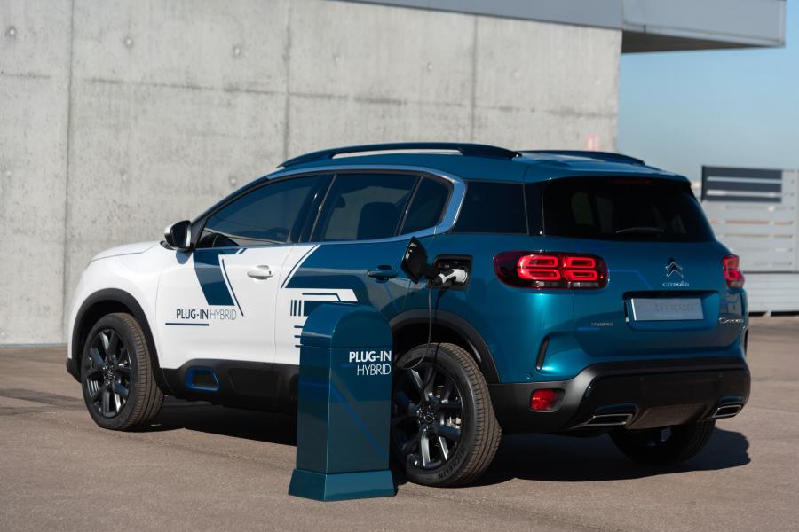  Citroen C5 Aircross SUV Hybrid Concept 2018 года  (фото 24 из 24)